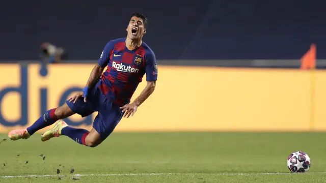 FOTO: Bayern Munchen Bantai Barcelona 8-2