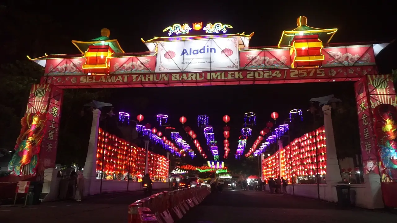 Lampion Imlek di Solo