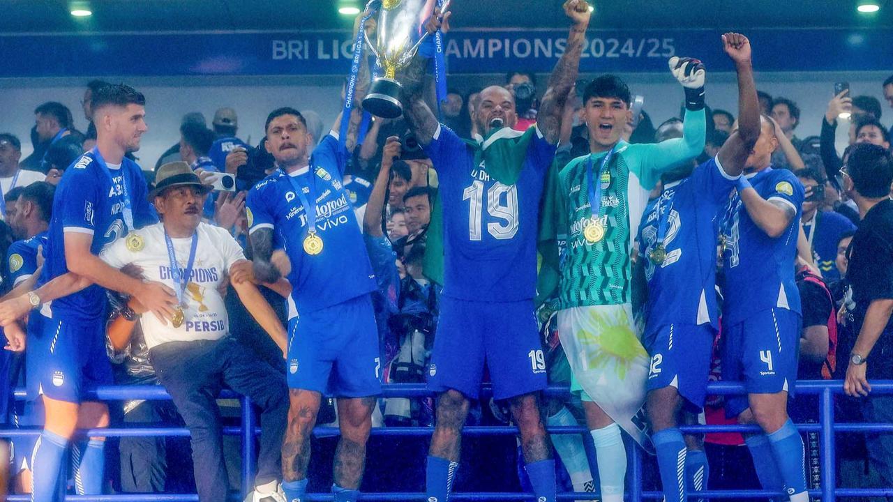 FOTO: Persib Bandung Juara Liga 1 BRI Musim 2024/2025