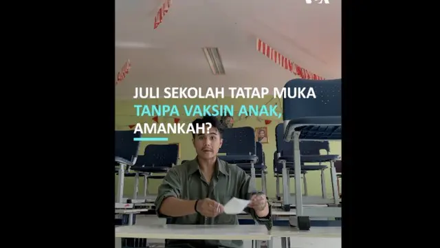 Pemerintah rencanakan sekolah tatap muka kembali dimulai secara terbatas Juli mendatang di seluruh Indonesia. Amankah?