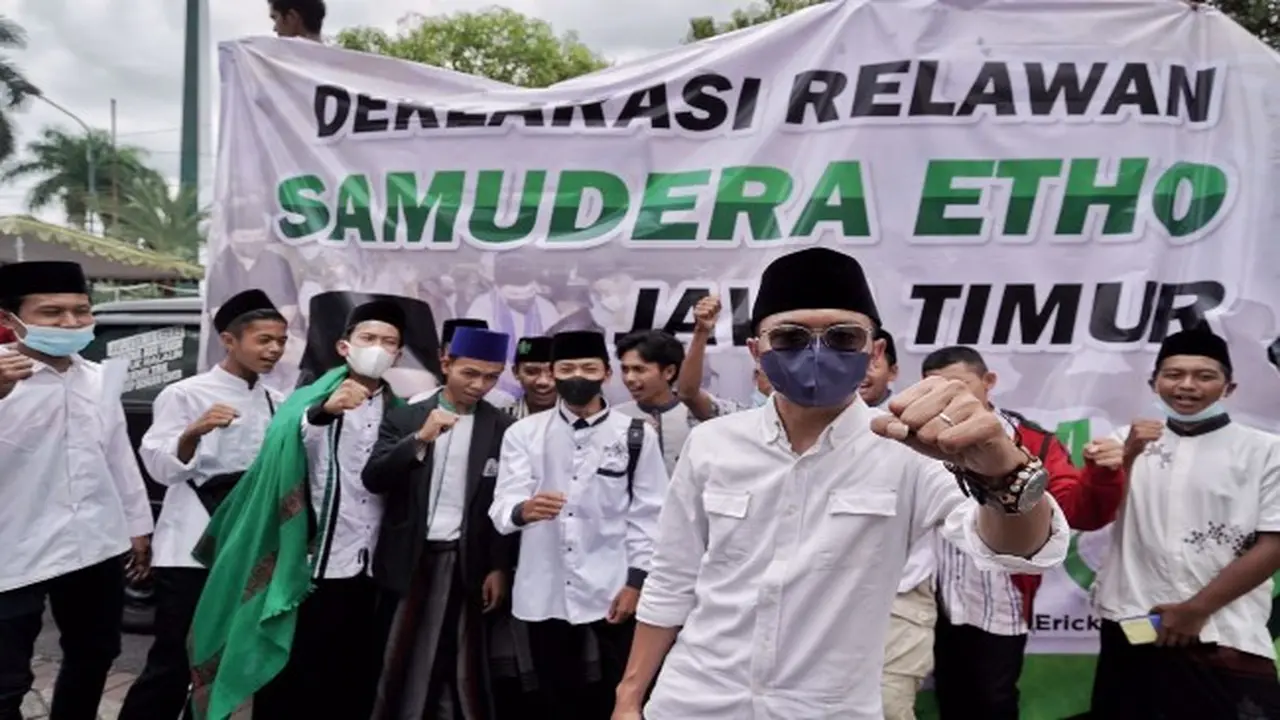 Saat Santri di Jatim Nyatakan Dukungan Erick Thohir Maju ke Pilpres 2024