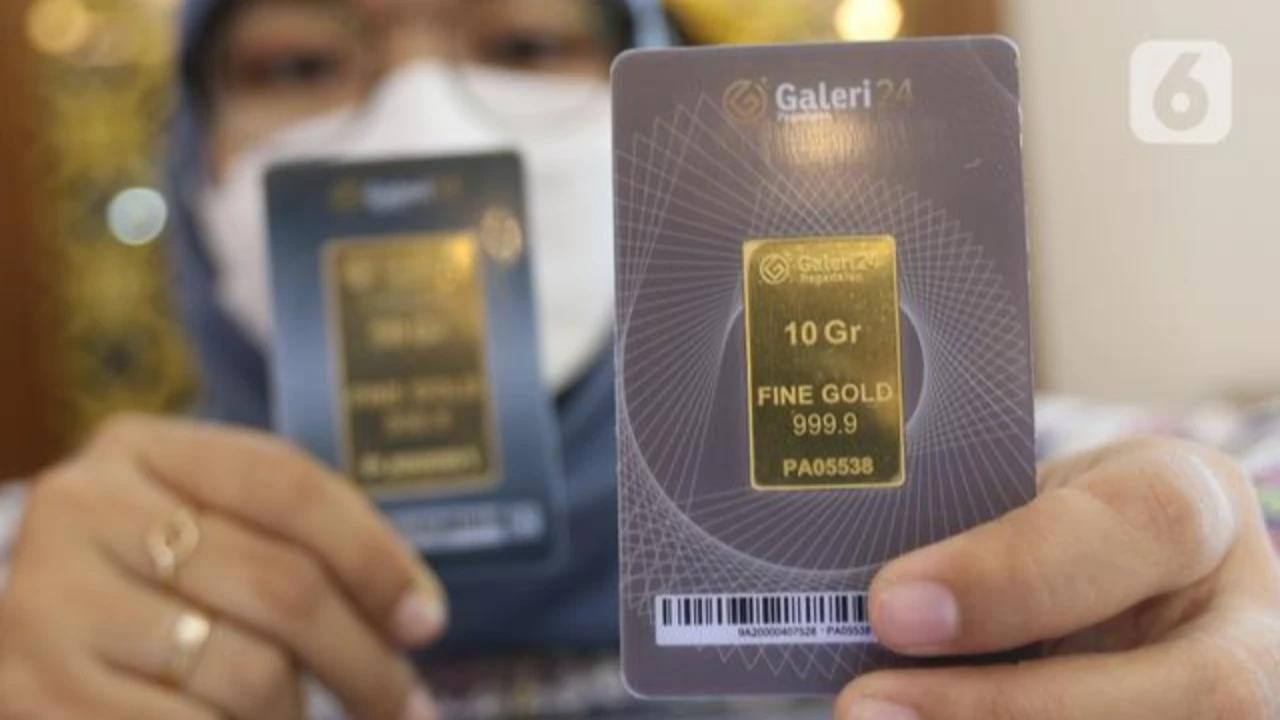 Harga Emas UBS, Galeri24, dan Antam di Pegadaian Jumat 15 Mei 2026