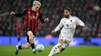 Hasil Liga Inggris Tadi Malam: Harry Maguire Kena Kartu Merah, MU Gagal Rebut 3 Poin di Markas Bournemouth