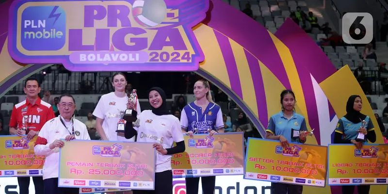 Megawati Dinobatkan Jadi Pemain Terbaik Putri Proliga 2024