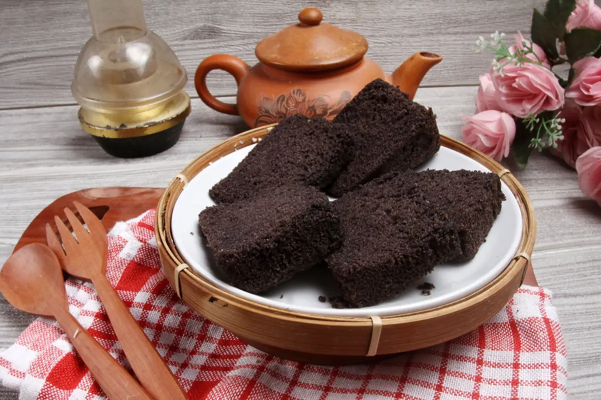 bolu ketan hitam lembut