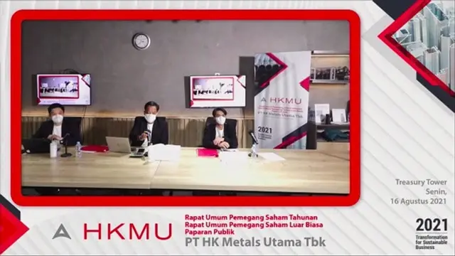 Paparan publik PT HK Metals Utama Tbk (Foto: Liputan6.com/Pipit Ika Ramadhani)