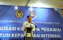Kakanwil Imigrasi Sulut Tegaskan Pentingnya Integritas Imigrasi dalam Pelayanan Publik