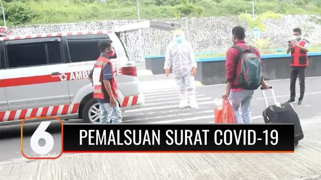 Seorang penumpang pesawat dari Jakarta ke Ternate, menggunakan hasil tes swab PCR istrinya, agar bisa lolos dari pemeriksaan di bandara. Pria yang ternyata positif Covid-19 itu juga menggunakan jilbab dan cadar untuk mengelabui petugas bandara.