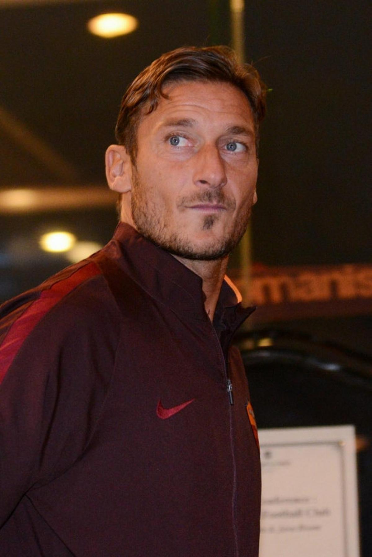 Totti dkk tiba di Jakarta