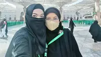 Ghaida Tsurayya putri Aa Gym umrah bareng Teh Ninih. (Foto: Dok. Instagram @gdaghaida)