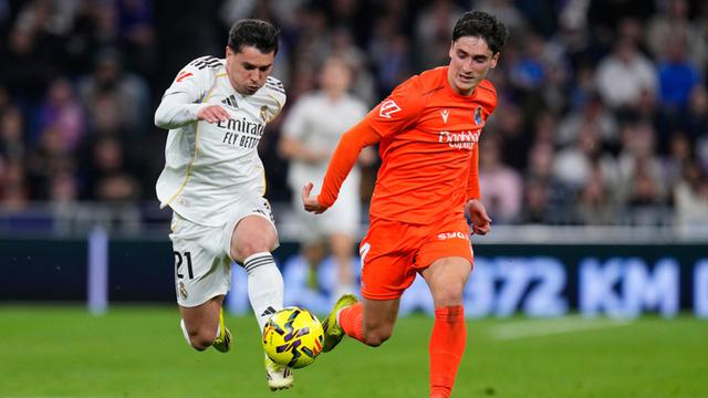 Foto: Hajar Real Sociedad, Real Madrid Gusur Barcelona dari Puncak Klasemen Liga Spanyol