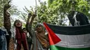 Pada Jumat (31/5/2024), militer Israel menyerang sejumlah target di berbagai penjuru Gaza. (Arun SANKAR/AFP)