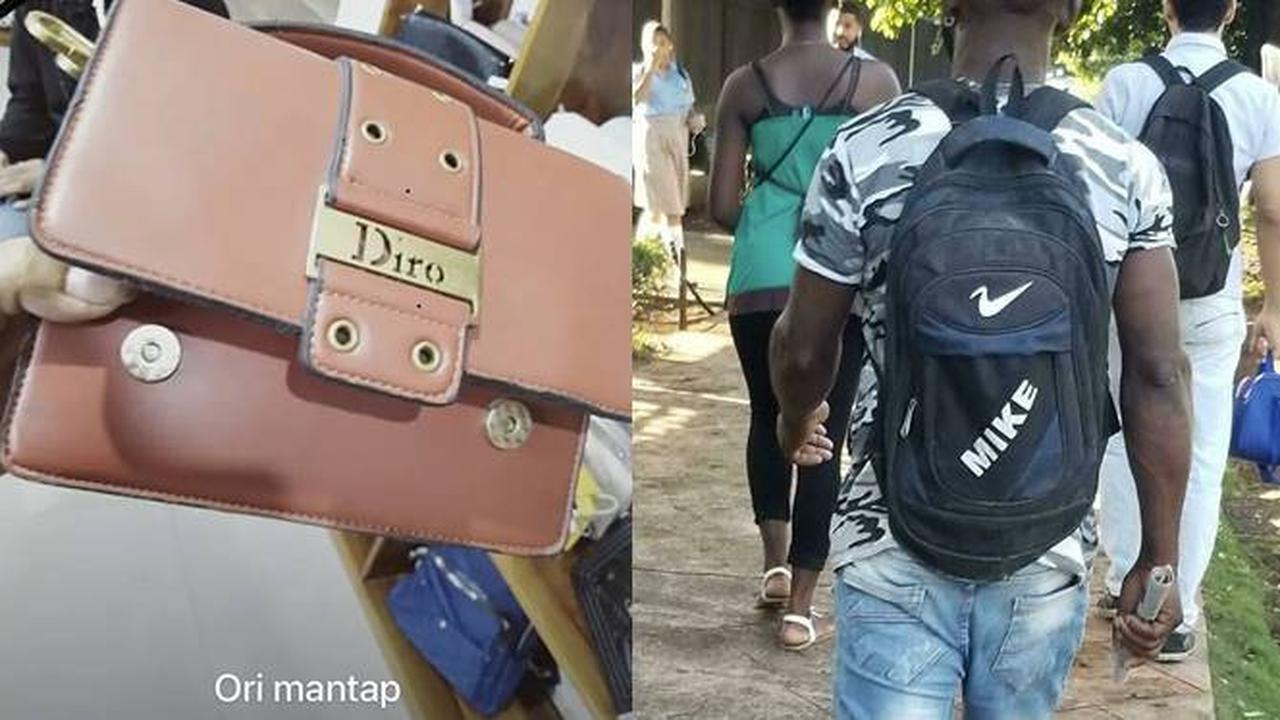 7 Tas KW Pelesetan Merek Terkenal Ini Namanya Kocak Banget