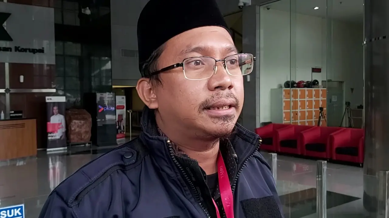 Bupati Sidoarjo Ahmad Muhdlor Ali di Gedung KPK