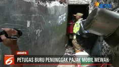 Petugas yang menyusuri alamat rumah berdasarkan surat kendaraan mobil mewah tak menyangka, jika alamat yang dituju hanya sebuah rumah berukuran 3x3 meter persegi.