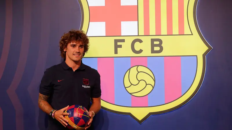 Antoine Griezmann Resmi Bergabung dengan Barcelona