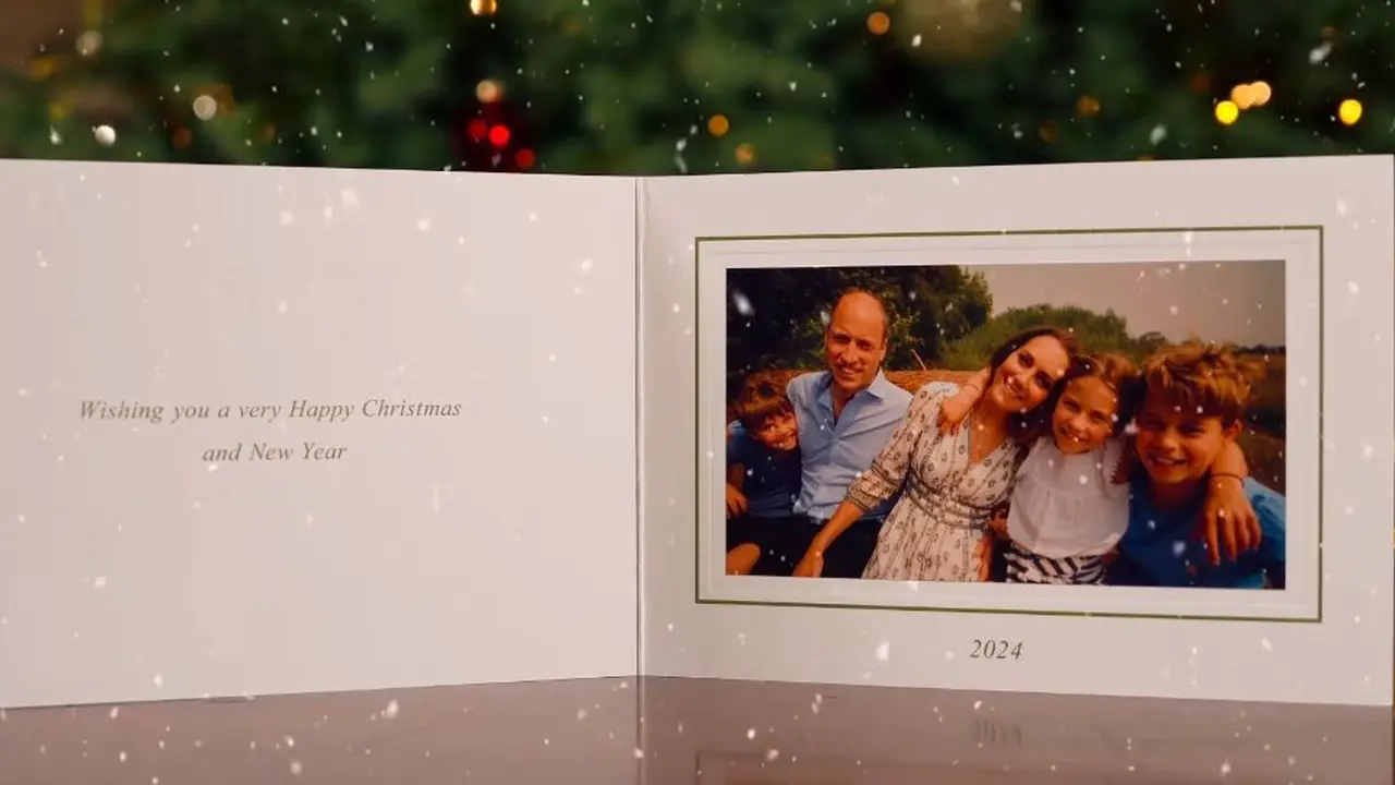 Pangeran William dan Kate Middleton Menyentuh Hati dengan Kartu Natal 2024 Bersama Anak-anak