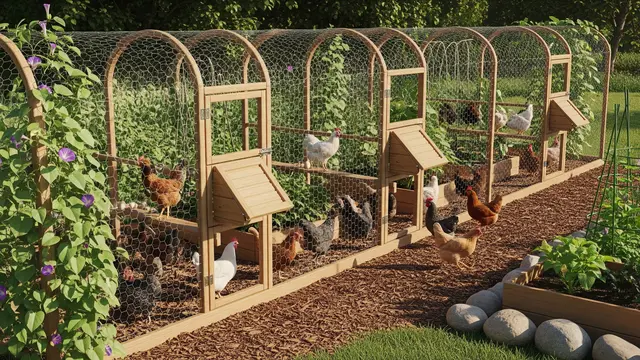 6 Inovasi Model Kandang Ayam Rangka Lengkung, Solusi Ekonomis untuk Peternak