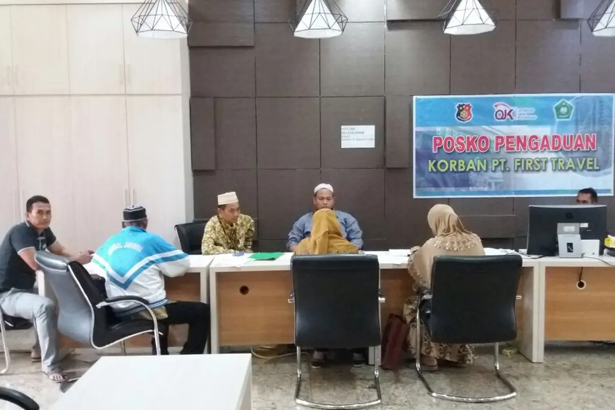 Korban First Travel mengadu di Bareskrim Polri
