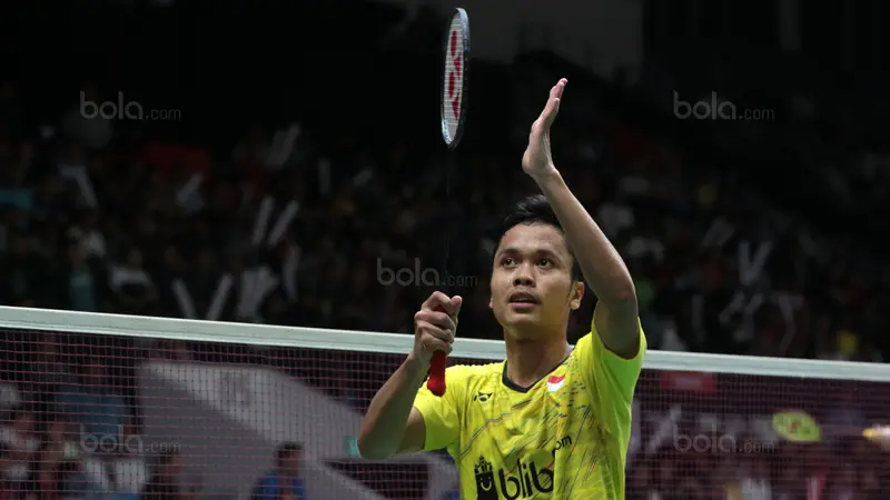 Anthony Ginting, Daihatsu Indonesia Master 2018, Bola.com