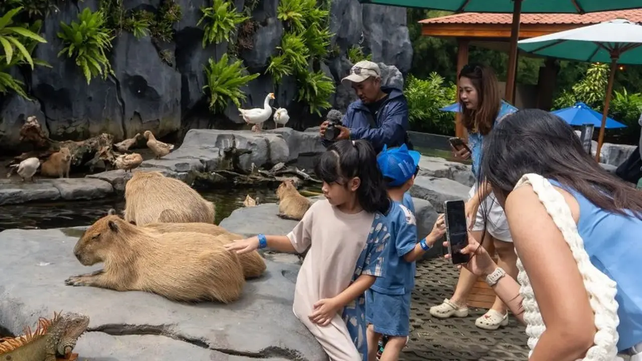 Pengunjung Melonjak di Libur Sekolah, Bali Safari Tetap Utamakan Wisata Aman dan Nyaman.  foto: dok. Kemenpar