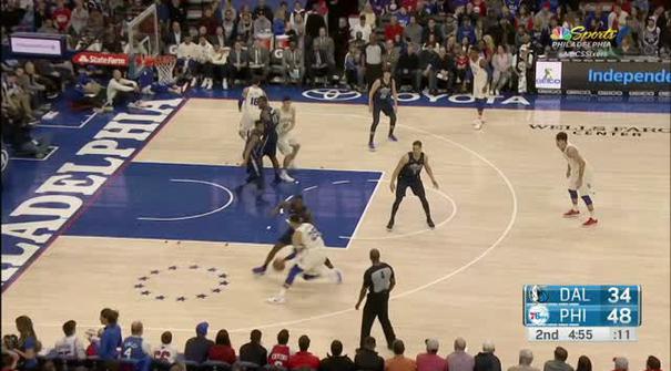 Berita video game recap NBA 2017-2018 antara Philadelphia 76ers melawan Dallas Mavericks dengan skor 109-97.