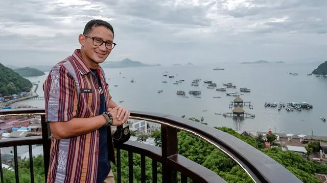 Menteri Pariwisata dan Ekonomi Kreatif/Kepala Badan Pariwisata dan Ekonomi Kreatif, Sandiaga Salahuddin Uno