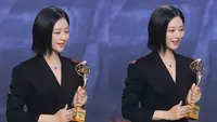 Gaya Formal Kim Ji Won di SBS Drama Awards 2025, Benarkah Pakai Cincin Nikah?