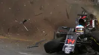 Alonso Ingat Ibunya Saat Tabrakan Maut di GP Australia 