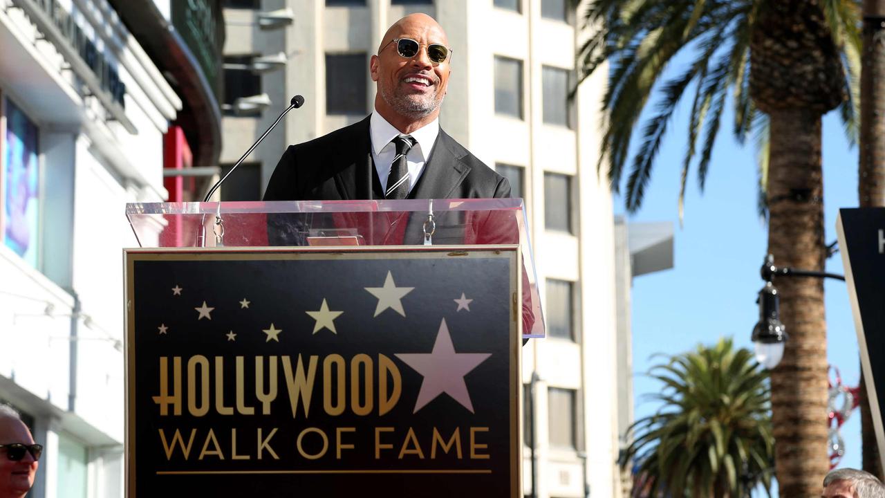 Hollywood Walk of Fame-Dwayne Johnson