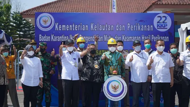 KKP melepas 19.145,3 ton dan 1,2 juta ekor ikan sehat bermutu dari berbagai daerah berhasil menembus pasar dunia. (Dok KKP)