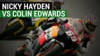 Berita video mengenang pertarungan sengit Nicky Hayden dengan Colin Edwards di MotoGP 2006. Saat itu penentuan hasil balapan hingga tikungan terakhir di TT Assen, Belanda. Hayden akhirnya menjadi juara di seri tersebut, tetapi seperti apa prosesnya?