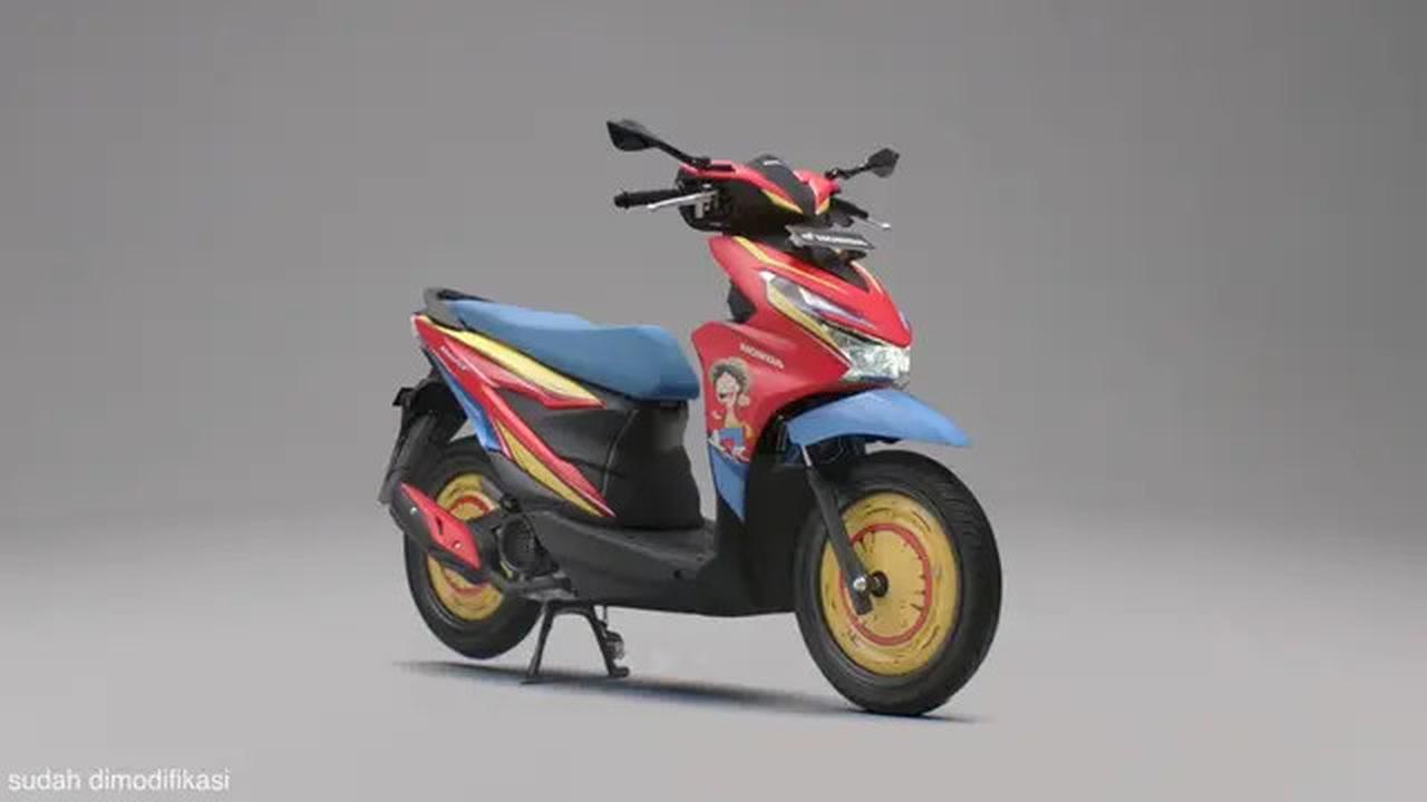 Honda BeAT Edisi One Piece Menjadi Perhatian, Ideal untuk Koleksi Eksklusif