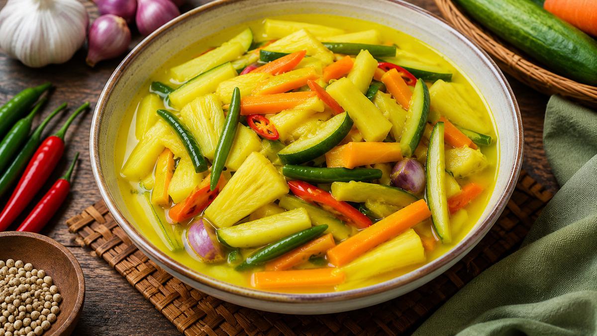 Resep Acar Kuning Tanpa Kemiri yang Gurih, Segar dan Mudah Dibuat di Rumah