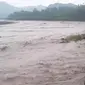 Ilustrasi banjir lahar dingin Lumajang (Istimewa)