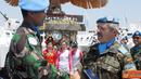 Citizen6, Lebanon: Kunjungan dimaksudkan untuk melihat secara langsung kinerja pasukan Indobatt yang merupakan salah satu Batalyon di jajaran Sektor Timur Unifil. (Pengirim: Badarudin Bakri)