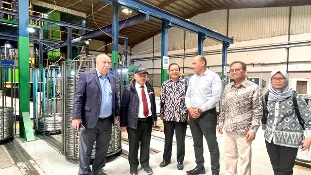 Penjajakan kerja sama sektor kelistrikan Arab Saudi dan Indonesia di Kantor Al Ojaimi Industrial Group (OIG) pada 6 Maret 2024. (Dok Kemendag)