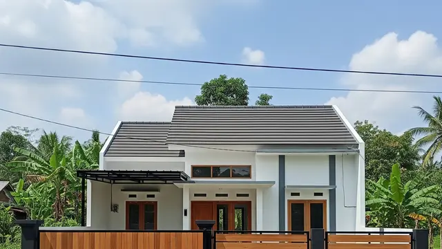 9 Desain Pagar Minimalis untuk Rumah Type 45 di Desa, Modern dan Estetik