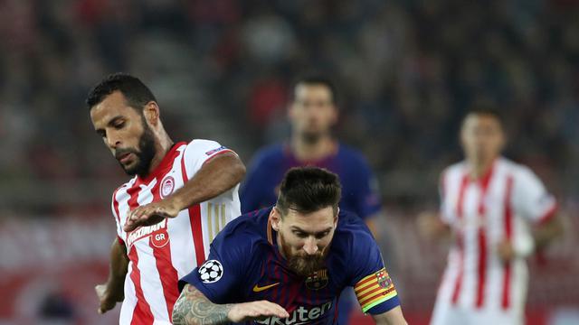 Barcelona Tertahan di Kandang Olympiakos