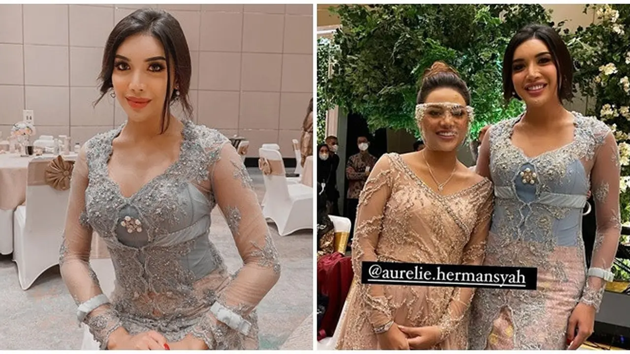 Hadiri Siraman Aurel Hermansyah, Ini 6 Potret Millen Cyrus yang Curi Perhatian