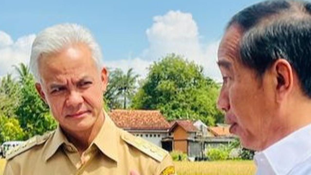 Janjikan Pupuk Petani, Ganjar Singgung Fotonya Bersama Jokowi dan Prabowo di Sawah Tersebar