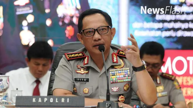 Kapolri Jendral Tito Karnavian mengapresiasi kinerja jajaranya Polda Metro Jaya bekerja dengan cepat menangkap pelaku perampokan di Pulomas 