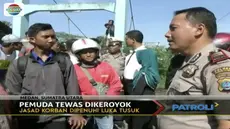 Aparat Polres Pelabuhan Belawan mengungkap kasus pengroyokan berujung tewasnya karyawan pabrik tahu di Medan, Sumatra Utara. 