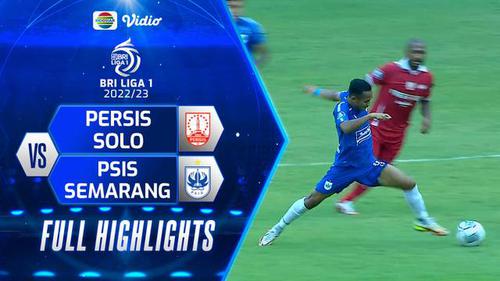 VIDEO: Highlight Pekan 8 BRI Liga 1, Persis Solo Ditahan Imbang PSIS Semarang