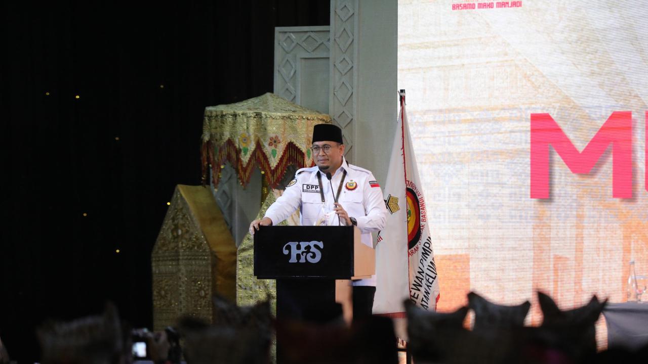 Andre Rosiade Terpilih Secara Aklamasi Jadi Ketua Umum IKM 2025-2030 Gantikan Fadli Zon
