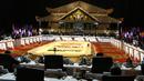 Para menteri keuangan dan delegasi menghadiri sidang paripurna ASEAN Finance Ministers and Central Bank Governors Meeting (AFMGM) 2023 di Nusa Dua, Bali, Indonesia, Jumat (31/3/2023). Menteri Keuangan Sri Mulyani dan Gubernur Bank Indonesia (BI) Perry Warjiyo secara resmi membuka AFMGM 2023. (AP Photo/Firdia Lisnawati)