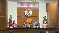 Hakim Agung Sudrajad Dimyati (SD) resmi berstatus tersangka kasus suap dan ditahan oleh penyidik Komisi Pemberantasan Korupsi (KPK) selama 20 hari ke depan. (Radityo Priyasmoro)