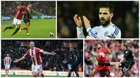 Berikut 10 pemain pemain terlamban di Premier League 2016-2017 menurut situs penyedia data statistik olahraga, Opta. (AFP)