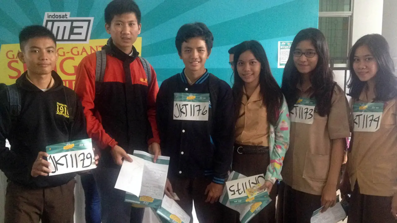 6 Pelajar Ini Masih Kenakan Seragam saat Ikuti Audisi GGS