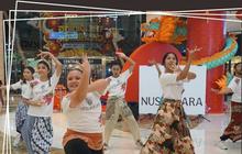 Keren! Persiapan Pembukaan Nusantara Fair 2024 di Kota Kasablanka Jakarta Dimeriahkan dengan Flashmob